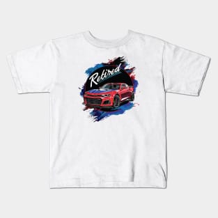 Camero Retired Kids T-Shirt